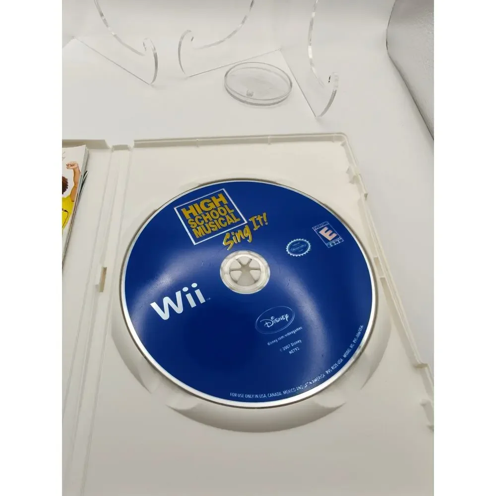 High School Musical Sing It Wii CIB Complete Tested